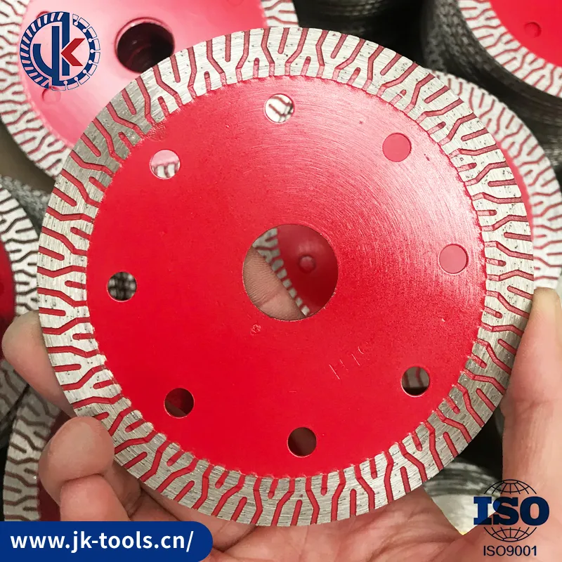 105mm Y Turbo Turbo Saw Blade /Diamond Wheel for Cutting Granite Tile Hot Press Dry Cut
