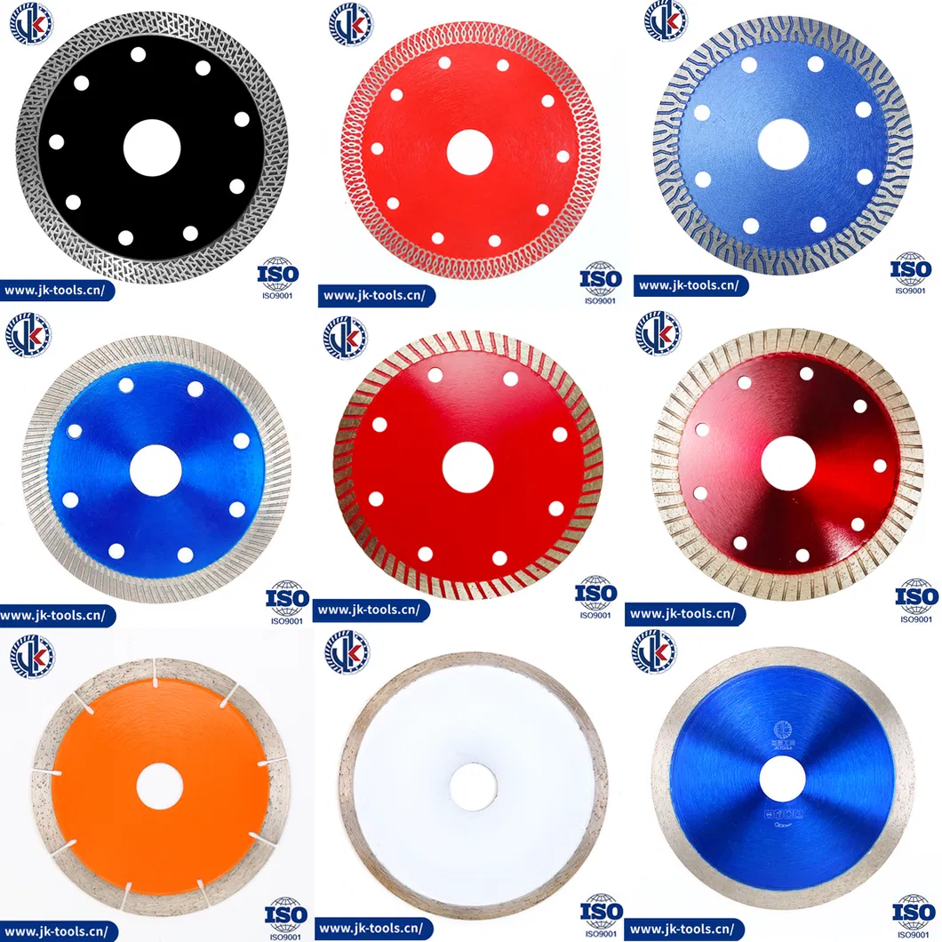 105mm Y Turbo Turbo Saw Blade /Diamond Wheel for Cutting Granite Tile Hot Press Dry Cut