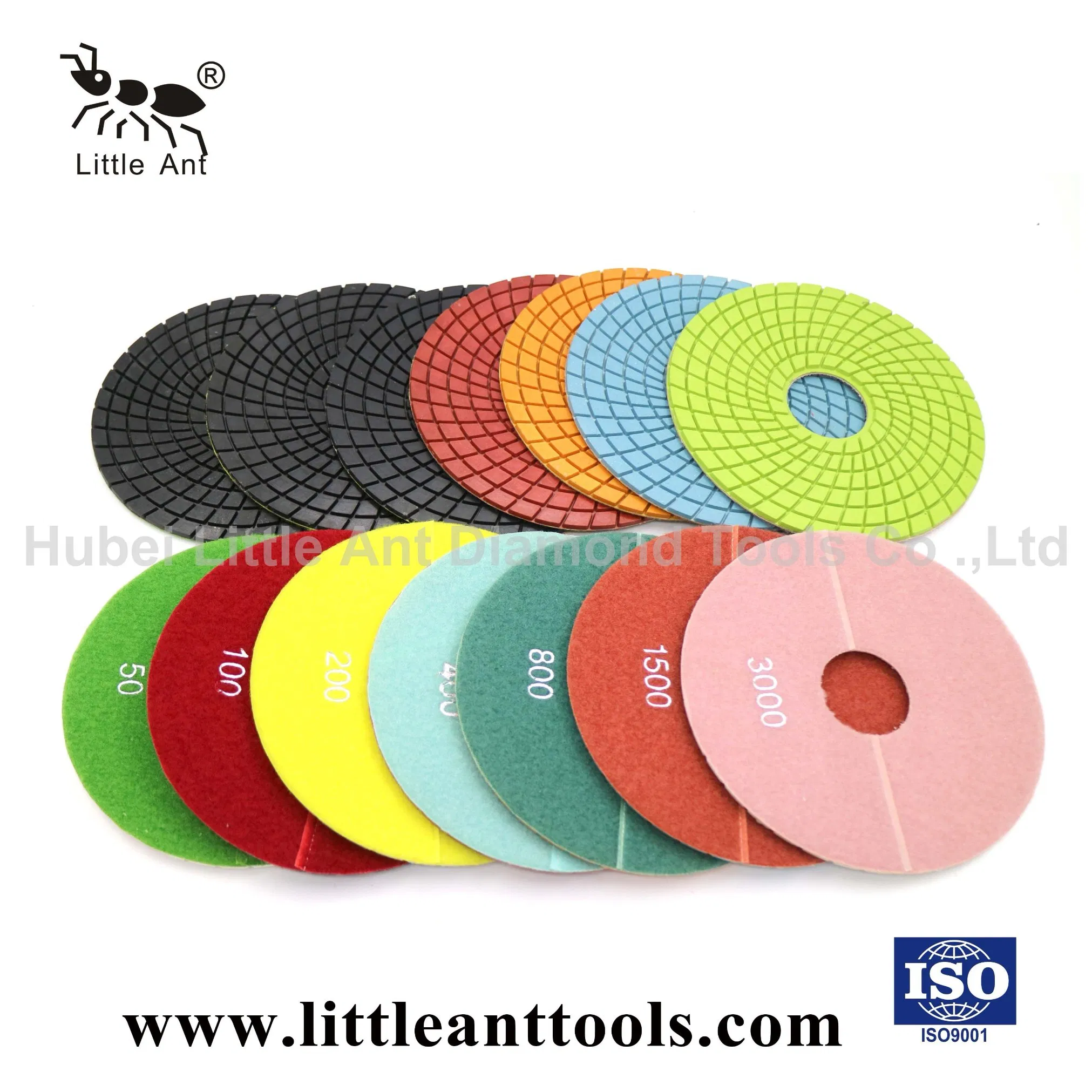180mm Diamond Resin Floor Polishing Pad for Granite Marble Terrazzo