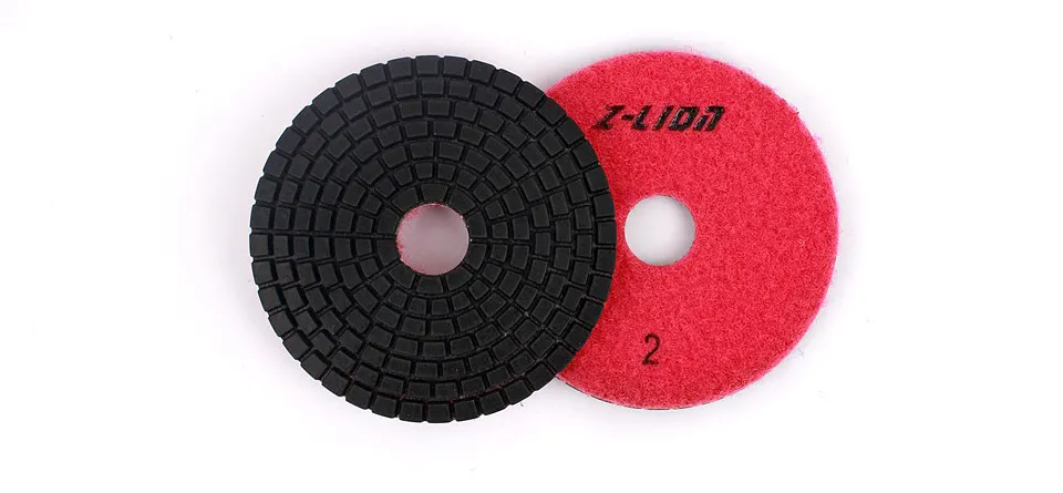 3inch/80mm 3 Step Abrasive Polishing Pads for Granite Marble