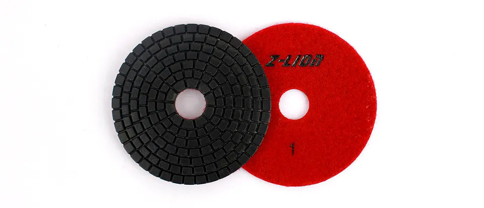 3inch/80mm 3 Step Abrasive Polishing Pads for Granite Marble