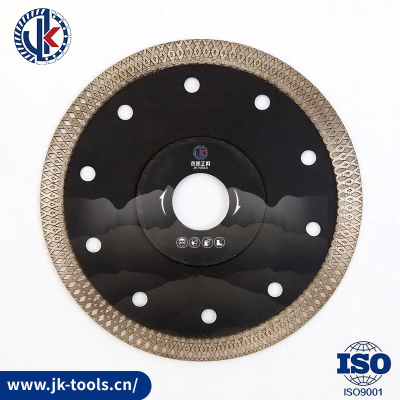 4.5 Inch Zero Chipping China Factory X Turbo/Mesh Turbo Diamond Tools /Diamond Saw Blade/Diamond Cutting Disc/ Ceramic Cutter for Tile/Porcelain