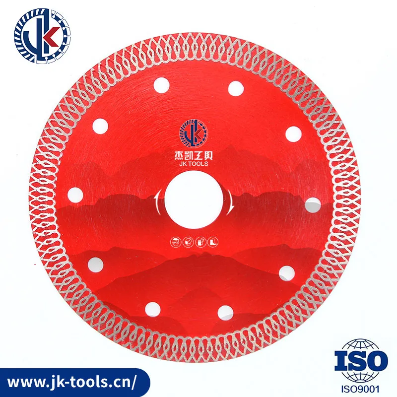 4.5 Inch Zero Chipping China Factory X Turbo/Mesh Turbo Diamond Tools /Diamond Saw Blade/Diamond Cutting Disc/ Ceramic Cutter for Tile/Porcelain