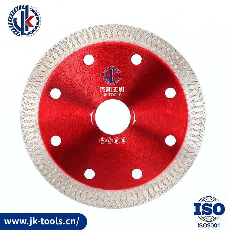 4.5 Inch Zero Chipping China Factory X Turbo/Mesh Turbo Diamond Tools /Diamond Saw Blade/Diamond Cutting Disc/ Ceramic Cutter for Tile/Porcelain
