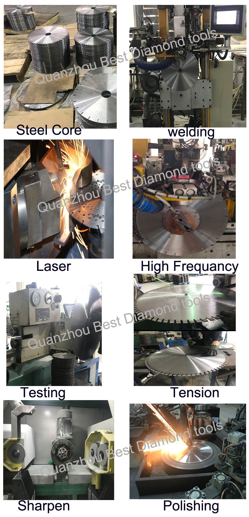 4" X. 250" V-Shaped Segmented Crack Chaser for Concrete & Asphalt