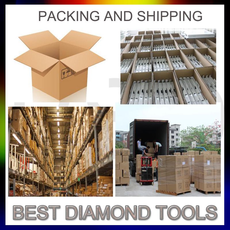 4" X. 250" V-Shaped Segmented Crack Chaser for Concrete & Asphalt