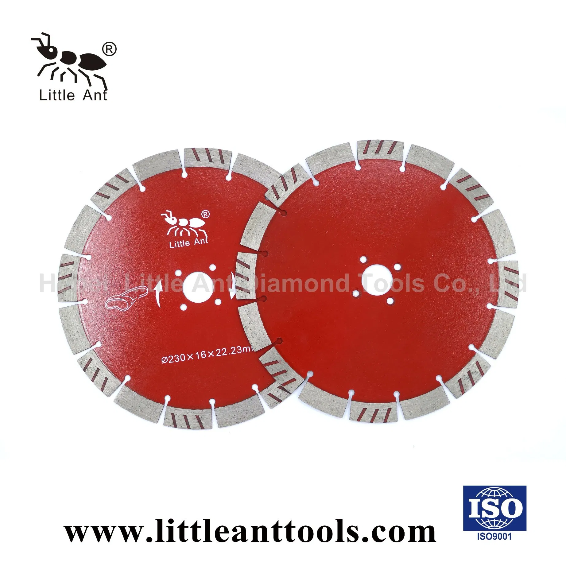9 Inch/230mm Granite, Marble, Reinforced Concrete Diamond Saw Blade, Segmented Disc, Cutting Blade.