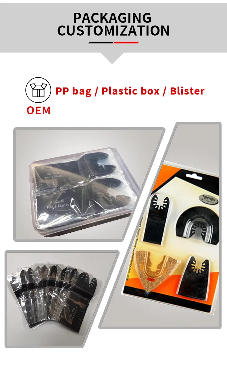 Best High Quality Oscillating Saw Blades Multi Tool Saw Blades for Wood Plaster