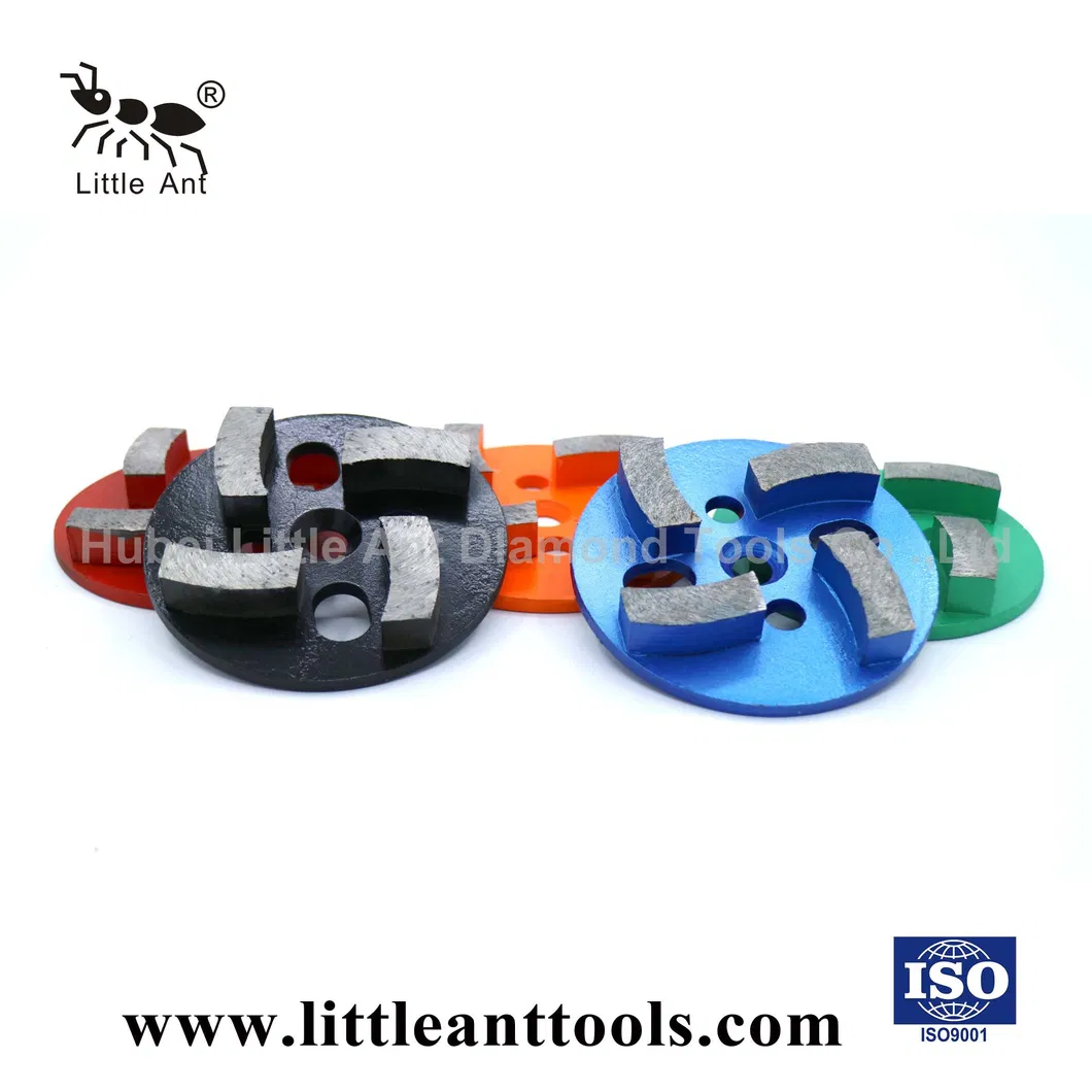 Custom Shape Diamond Cutting Concrete Floor Grinding Plate