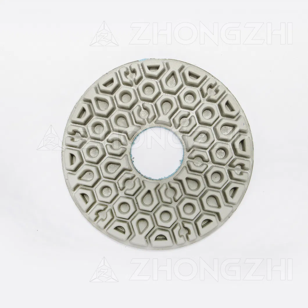 D125mm Honeycomb Diamond Abrasive Polishing Pads for Artificial Stone