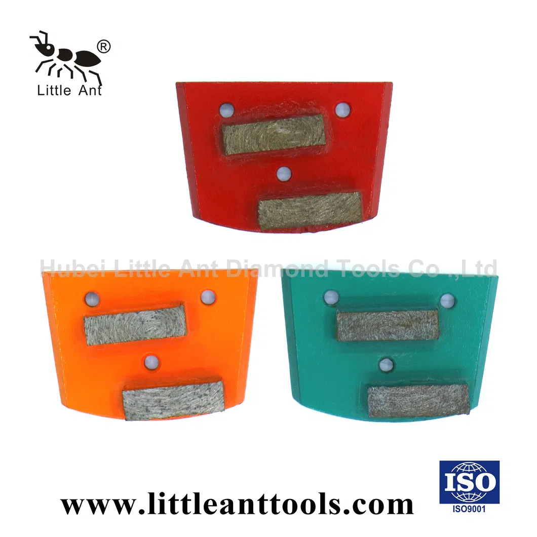 Diamond Grinding Shoes Plates for Concrete/Terrazzo Floor with Metal Bond