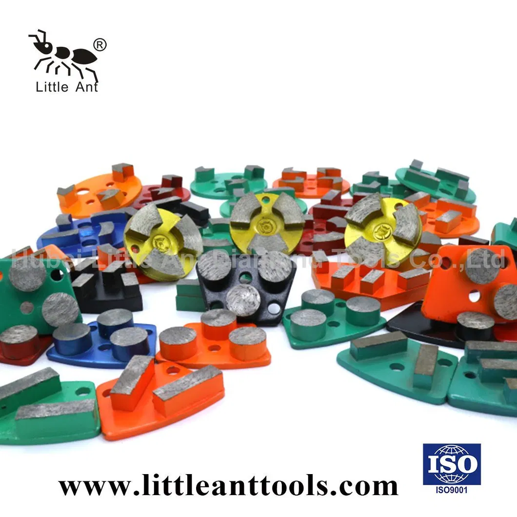 Diamond Grinding Shoes Plates for Concrete/Terrazzo Floor with Metal Bond