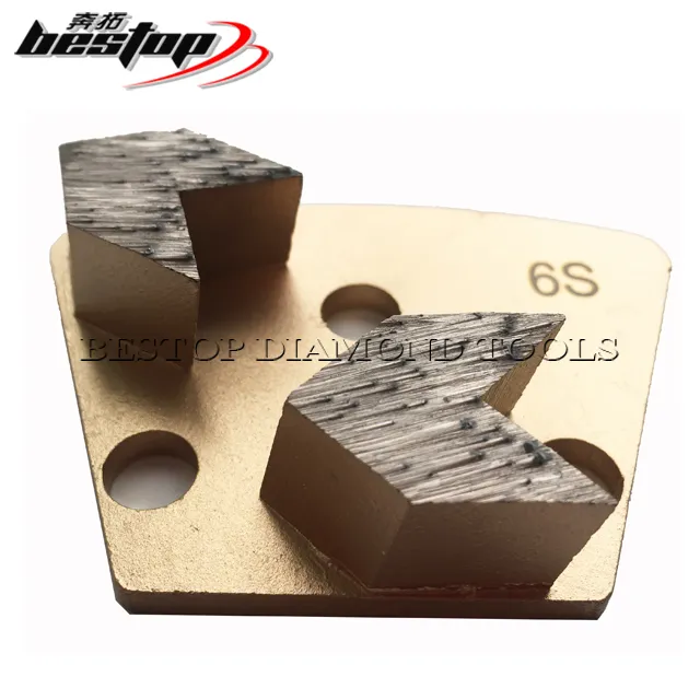 Double Arrow Segmented Trapezoid Grinding Diamond