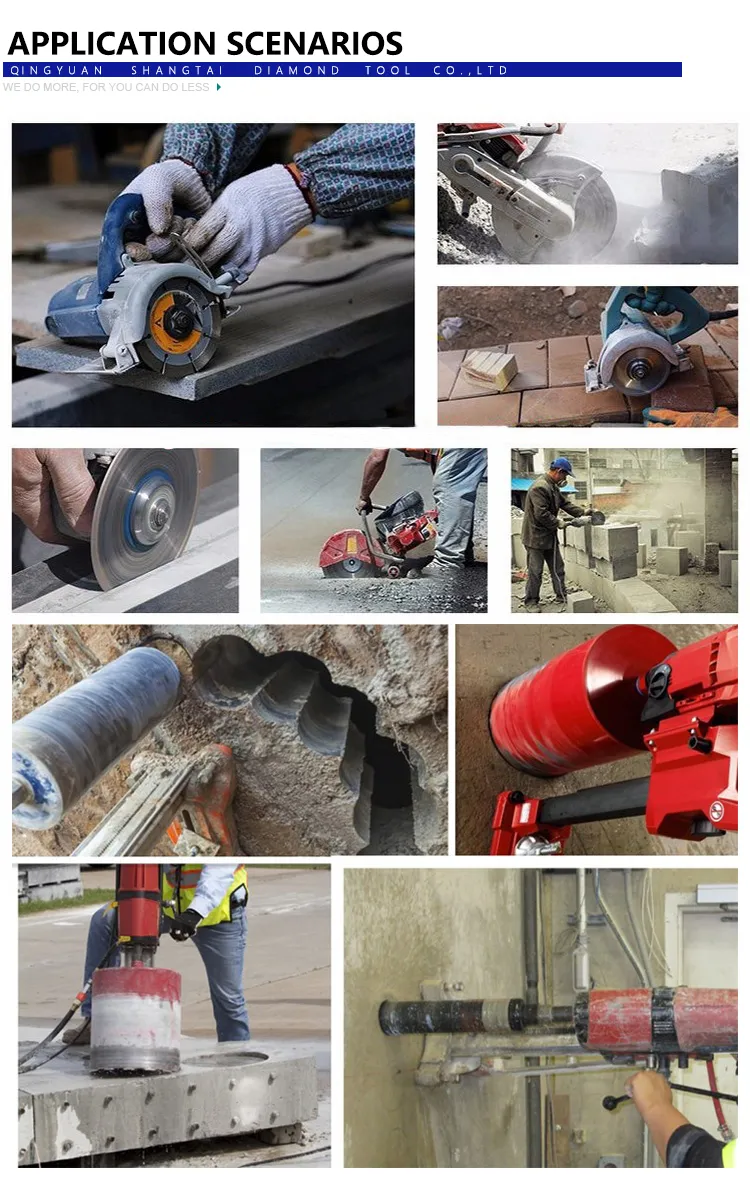 Granite Edge Cutting-High Speed Diamond Saw 350mm Small Sinter Saw Blade
