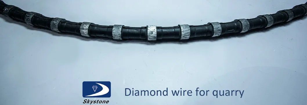 High Quality Diamond Rope Saw, Diamond Wire Saw for Granite Concrete, Cutting Tools Diamond Wire for Stone Quarry