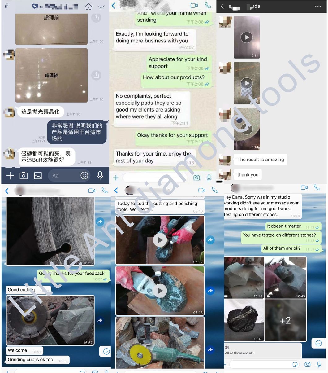 Little Ant Diamond Concrete Floor Grinding Machine Pad