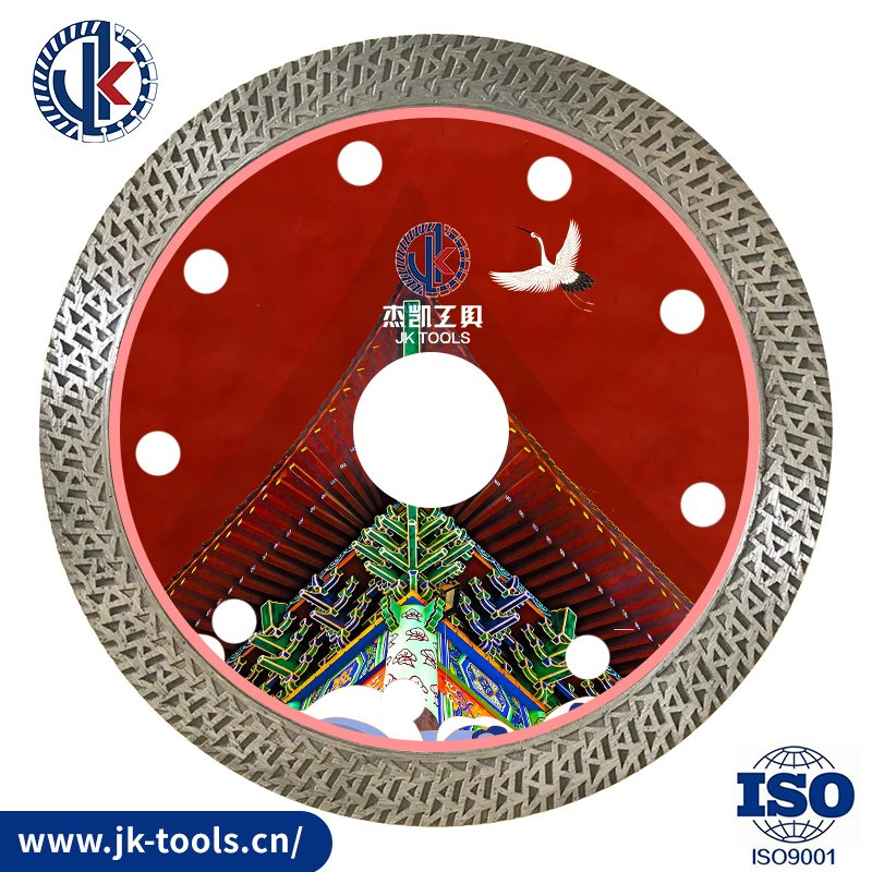 New Shape/Zero Chipping Cutting Disc Cut Porcelain with Own Flange 4.5′ ′