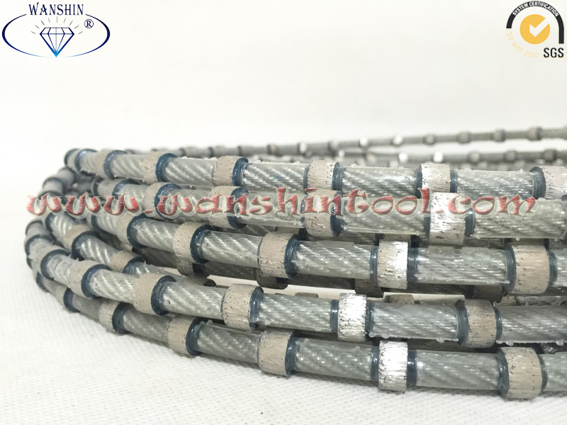 Plastic Diamond Wire Saw Diamond Wire for Granite