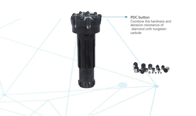 Ql40 Ql50 Ql60 Ql80 Diamond Tips DTH Bits for Hard Rock Drilling, Water Well, Mining