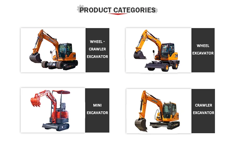 Rhinoceros Mini Excavator XN08 Tracked Mini Excavator Hole Digger