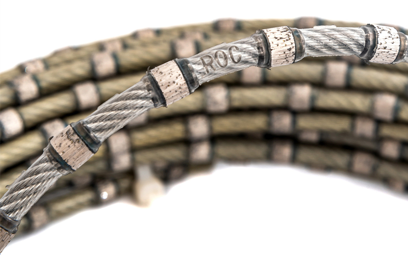 Sintered Diamond Beads Stone Processing Plastic Diamond Rope
