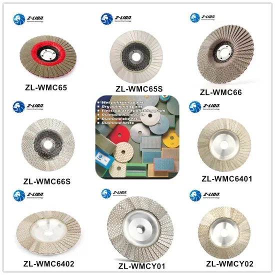 Z-Lion Quality Diamond Tool for Stone Granite Marble Quartz Dry Wet Polishing Pad Segment Concrete Floor Grinding Disc