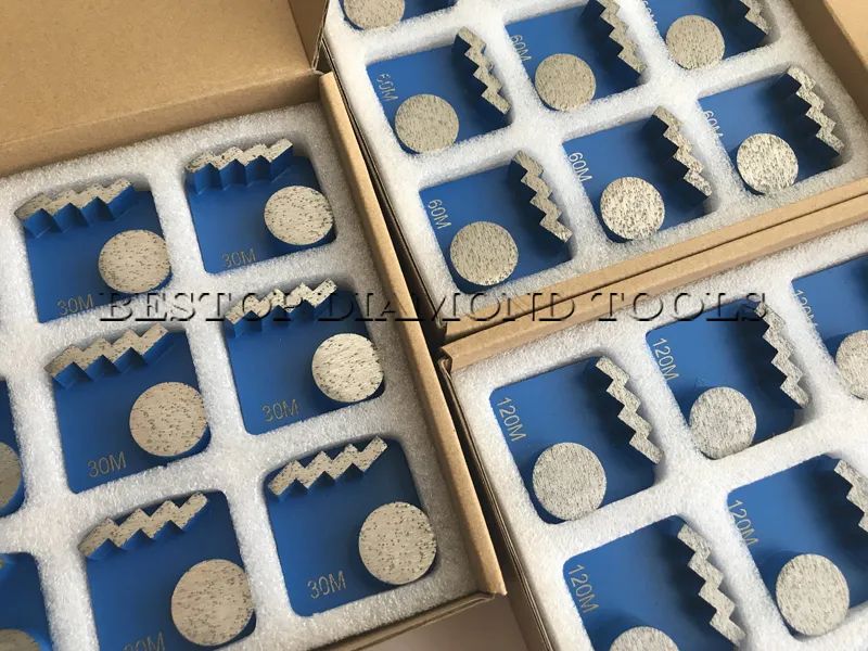 Zig and Zag Concrete Diamond Segment for Floor Machine